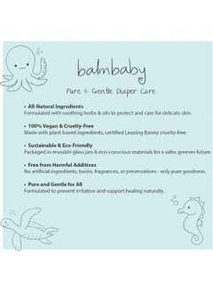 BALM! Baby BALM! Baby Diaper Balm * Natural Diaper Rash Balm & ALL Purpose Skin Aid Ointment (Pack of 2 (EcoStick))  - Image 3