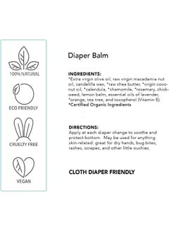 BALM! Baby BALM! Baby Diaper Balm * Natural Diaper Rash Balm & ALL Purpose Skin Aid Ointment (Pack of 2 (EcoStick))  - Image 5