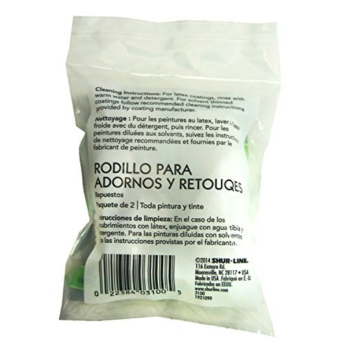 Shur-Line 3100 3-Inch Trim and Touch Up Roller Refill - Image 2