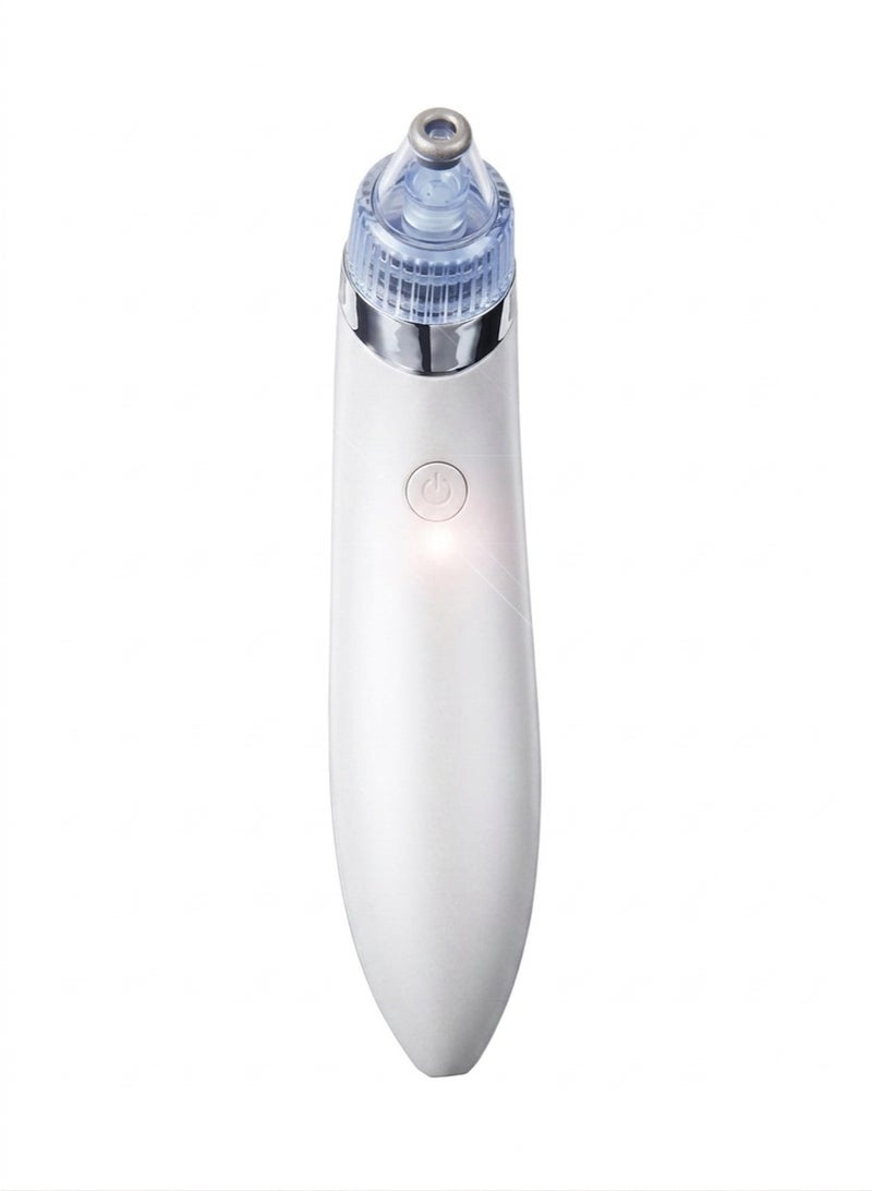 Blackhead Remover Vacuum Pore Cleaner XN-8030 – Deep Facial Cleansing & Acne Removal Tool Electric Facial Suction Device with 3 Levels & 4 Attachments for Clear, Smooth & Healthy Skin - White - Image 1