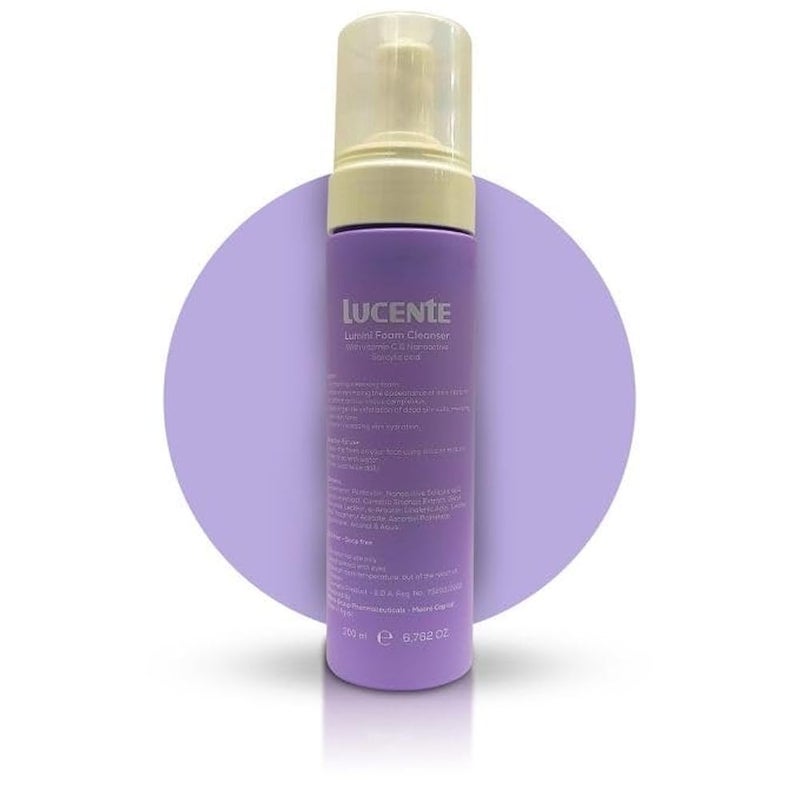 Lucente Macro Lucente Lumini Foam Cleanser 200ml - Image 5