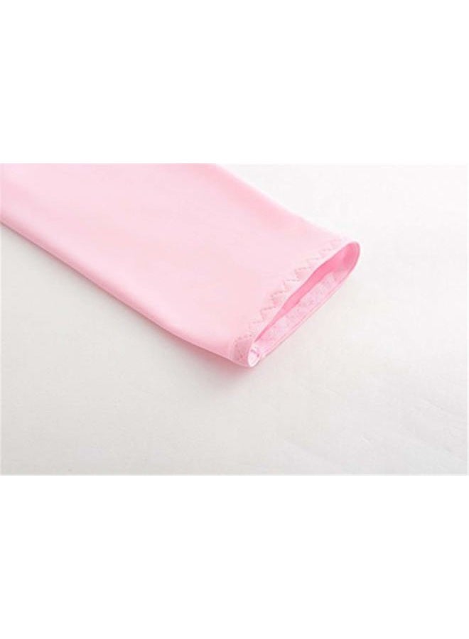 WoLover Women Cooling Shawl Arm Sleeve with Finger Hole, Comfortable & Breathable, Anti-UV, Ladies Sun Protection Cooler Shrug (Pink) - Image 4