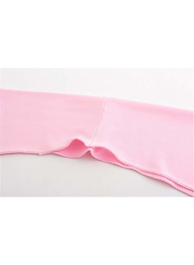 WoLover Women Cooling Shawl Arm Sleeve with Finger Hole, Comfortable & Breathable, Anti-UV, Ladies Sun Protection Cooler Shrug (Pink) - Image 3