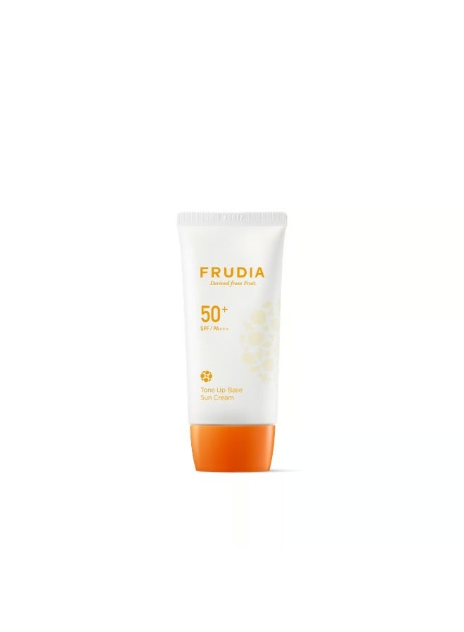 فروديا كريم أساس فروديا لتفتيح البشرة وتوحيد لونها مع عامل حماية من الشمس SPF50+، 50 غرام - Image 1