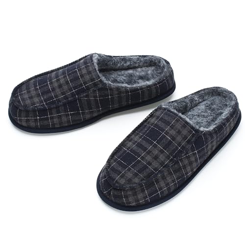 cosyone1997 Men's Slippers with Memory Foam, House Shoes for Men Indoor Outdoor, Non-Slip House Slippers Moccasin Style, Size 14-15 - Image 1