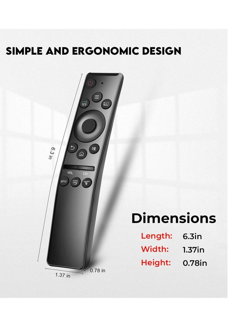 Generic - Universal Samsung Smart TV Remote Control fit All Samsung Smart,Remote Control Replacement for Samsung Smart TV HDTV 4K UHD Curved QLED with Netflix, Prime Video Buttons - Image 1