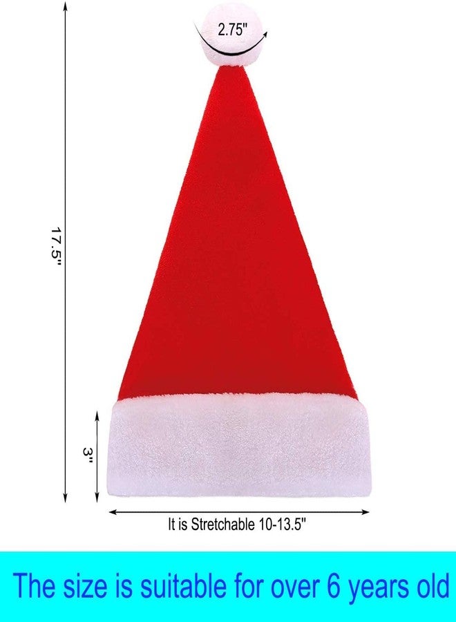 Falecha Light up Santa Hat LED Christmas Hat, Blinking Color-Changing LED Lights Thickened Luxury Short Plush Christmas Gift Cap for Men and Women - Image 4