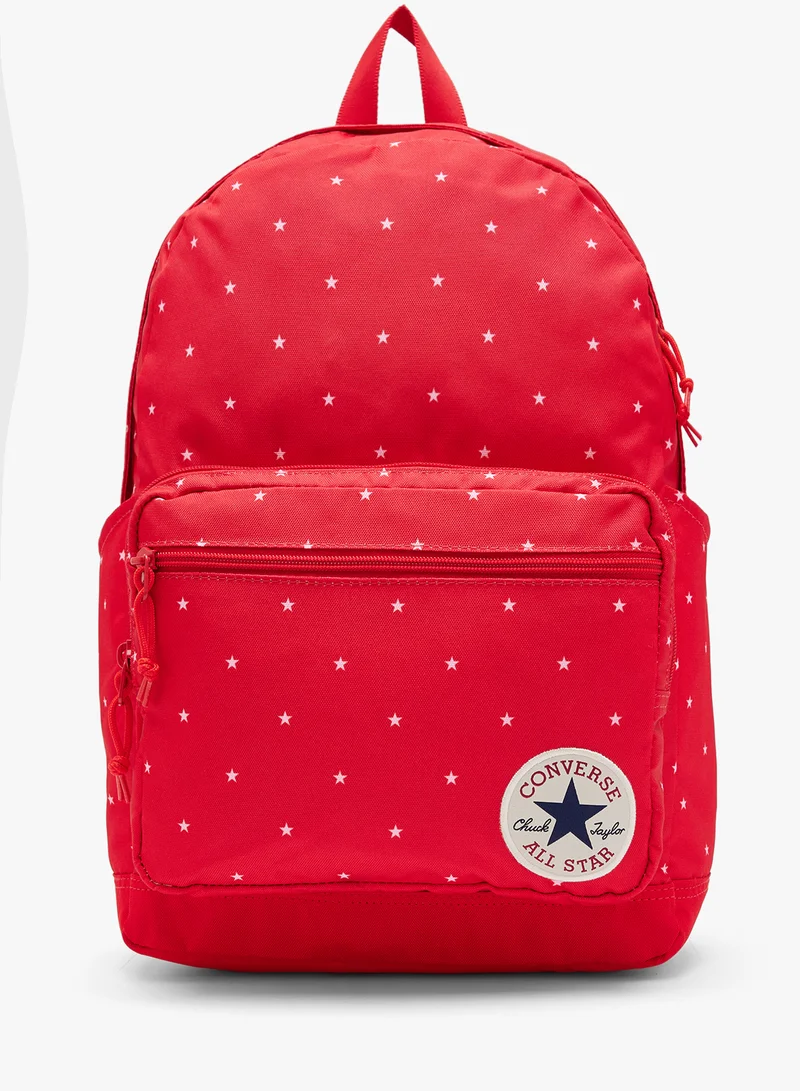 CONVERSE Go 2 Stars Print Backpack