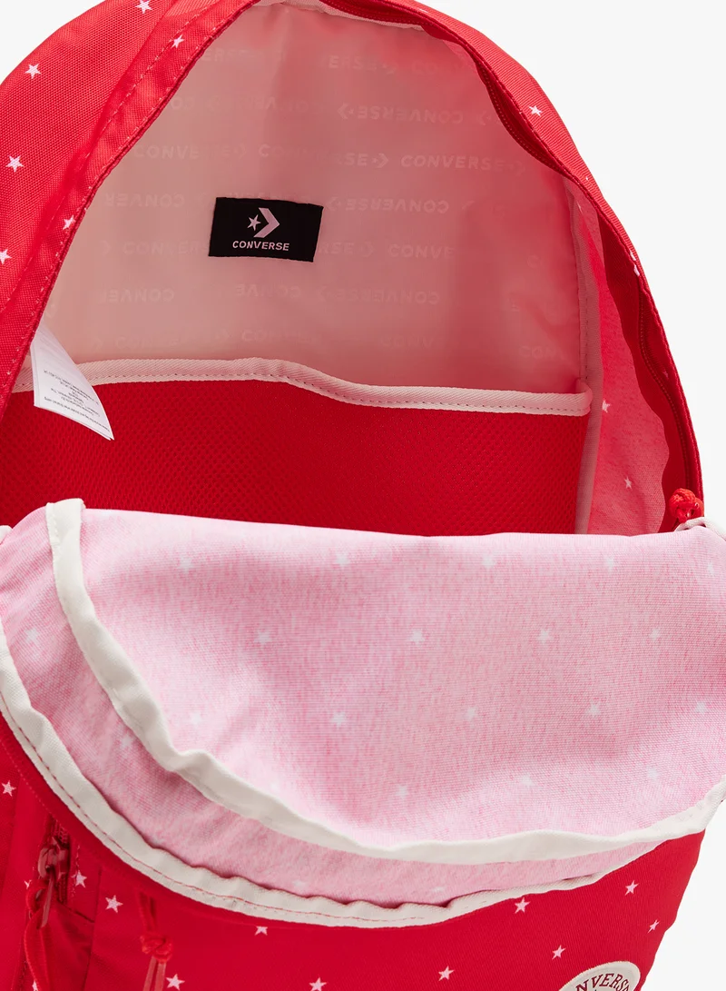 CONVERSE Go 2 Stars Print Backpack
