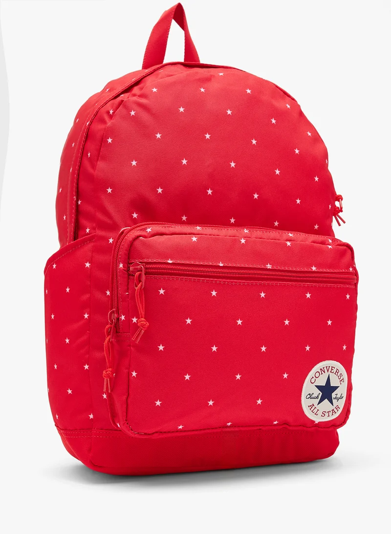 CONVERSE Go 2 Stars Print Backpack