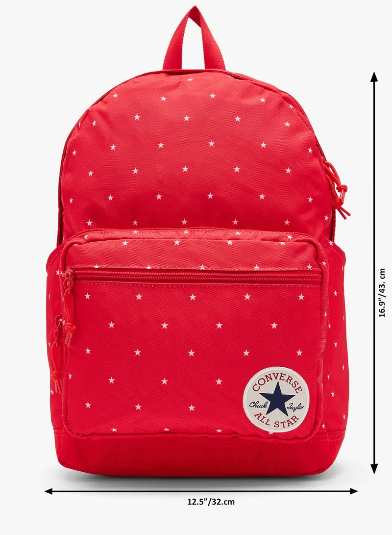 CONVERSE Go 2 Stars Print Backpack
