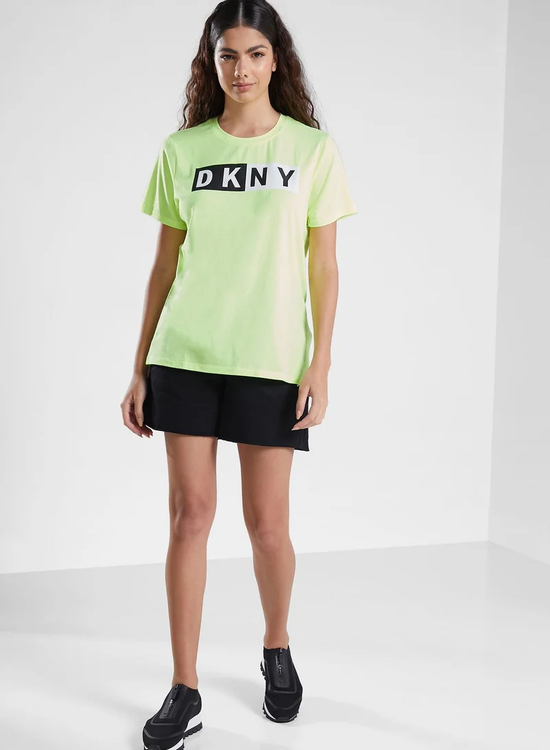 DKNY Logo Crew Neck T-Shirt