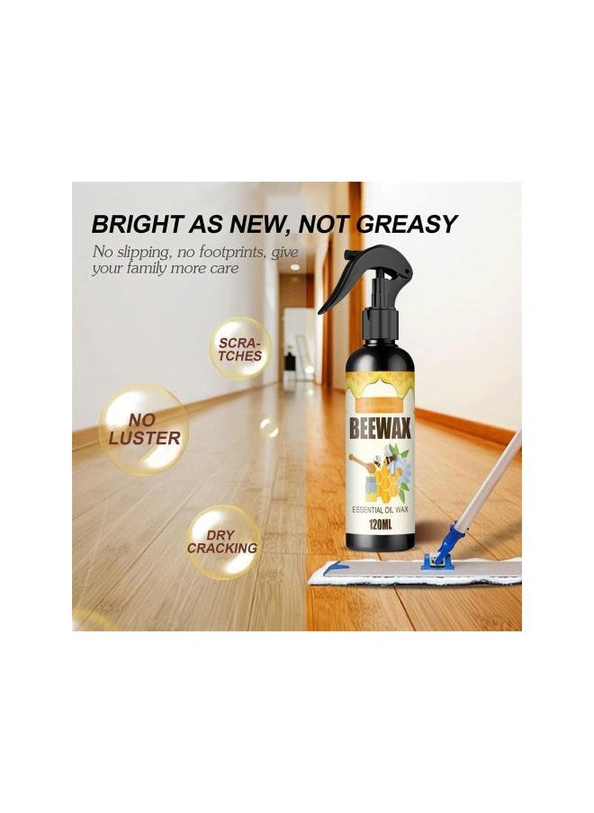 Generic - Furniture Polish Beeswax Spray - Natural Micro-Molecularized Beeswax Spray, Wood Cleaner and Polish for Floor Table Chair Cabinet Home Furniture to Shine and Protect (5PCS) - Image 1