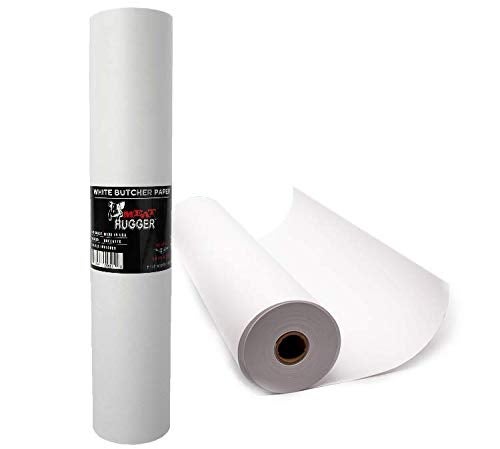 Meat Hugger Meat Hugger White Kraft Butcher Paper Roll for Smoker  Unwaxed  Uncoated  18 Inch by 175 Feet 