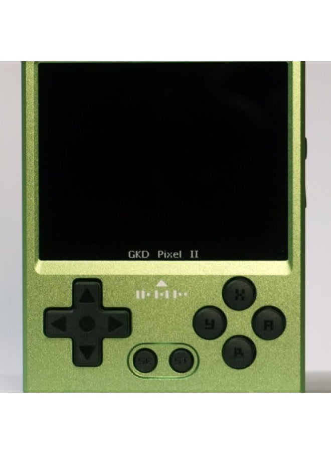 GKD Pixel II Generation Open Source Handheld Game Pixel 2 Generation Handheld Game Console GKD Pixel II Generation-Product Color:Green-Model:Gkd Pixel Second Generation Comes Standard With 64g English