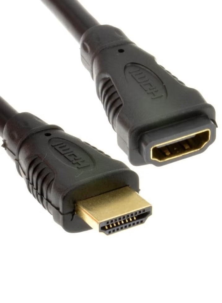 كابل HDMI عالي السرعة من ذكر إلى أنثى بدقة 4K 60Hz للتوسيع، كابل HDMI شامل لجهاز PlayStation (PS3/PS4/PS5)، وXbox (سلسلة One/X/S)، وNintendo Switch Dock، وApple TV، وAmazon Fire TV، وRoku، وXiaomi، وتلفزيونات LG/Samsung، وأجهزة لابتوب Lenovo/Dell - Image 3