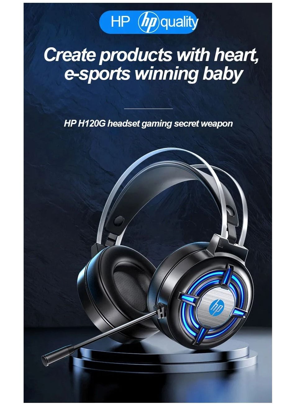 Gaming best sale headset h120g