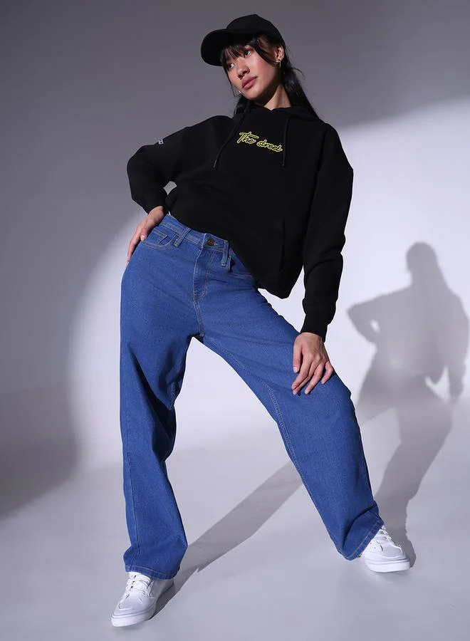 Hubberholme Hubberholme High Rise Wide Leg Jeans