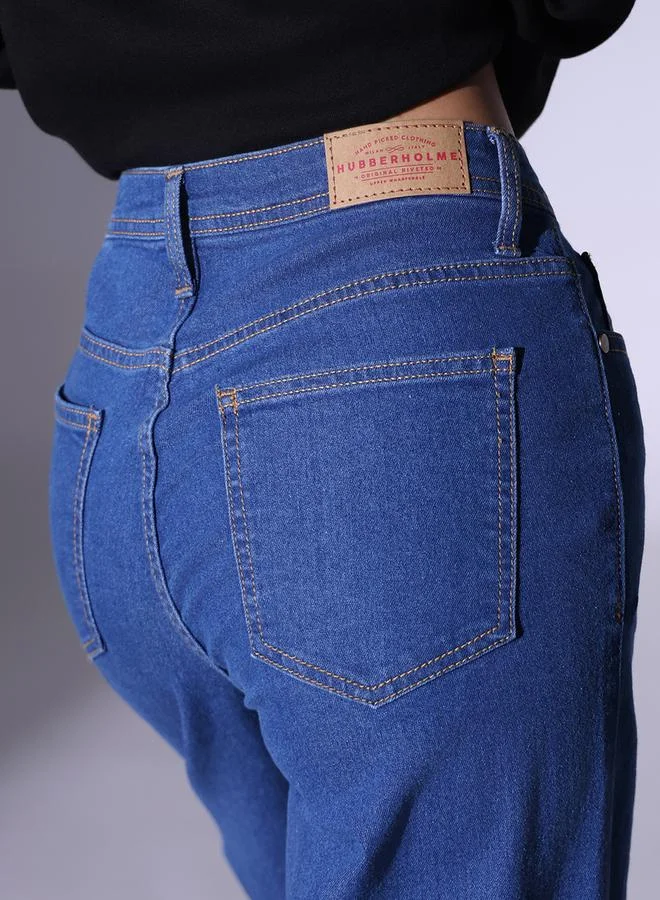 Hubberholme Hubberholme High Rise Wide Leg Jeans