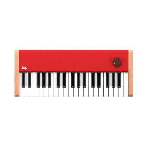 Loog digital piano portable keyboard for beginners with musician grade sound MIDI over USBC rechargeable musical educational instrument - Image 1