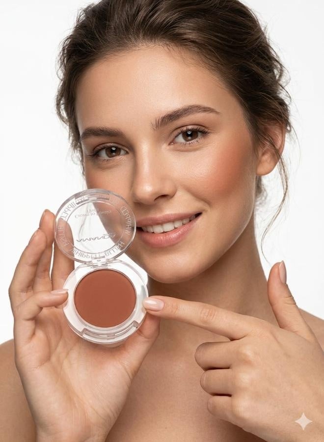 Amanda Milano Whipped Blush Cream to Powder Finish No.01 - Image 3
