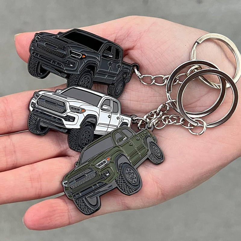 FOUR WHEEL BEAST Toyota Tacoma Keychain - 2016-2022 Accessories - Image 3