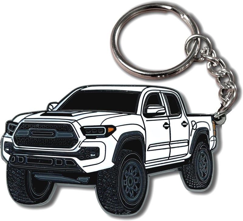 FOUR WHEEL BEAST Toyota Tacoma Keychain - 2016-2022 Accessories - Image 1