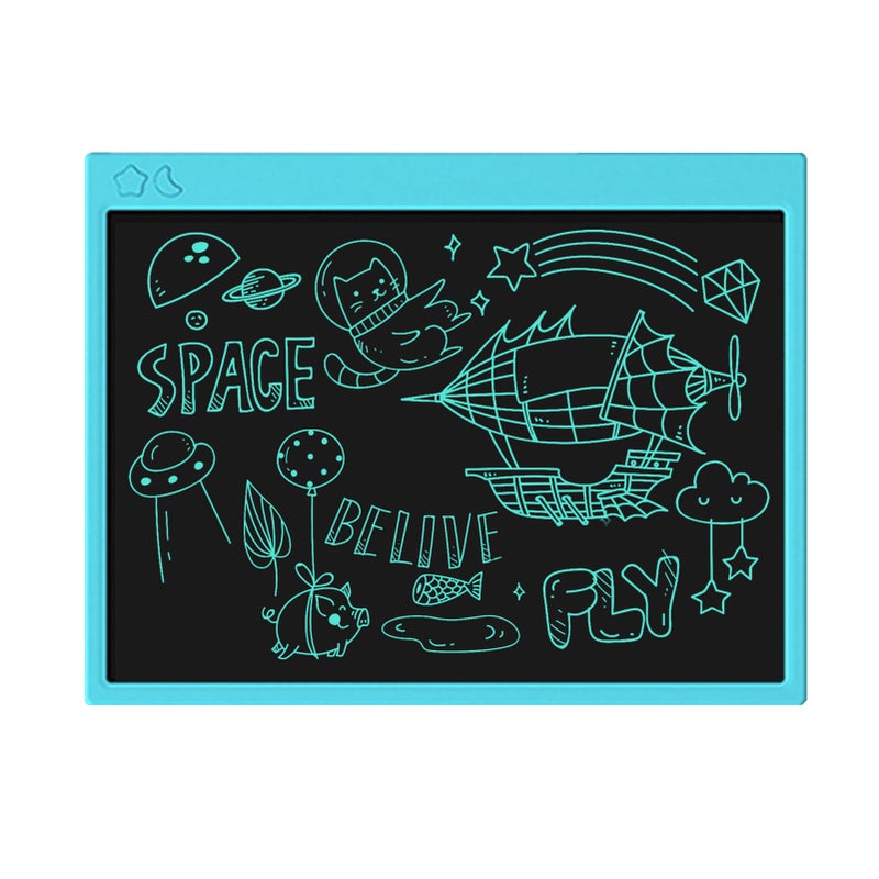 16 Inch LCD Writing Tablet Electronic Digital Drawing Board Rechargeable Writing Pad Single Color Screen One-Click Erase with Lock Button Gift for Children Adults Home Office School - Image 1