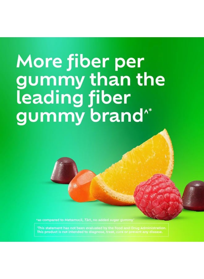 Benefiber Prebiotic Fiber Supplement Gummies for Digestive Health, Assorted Fruit Flavor - 81 Gummies - Image 3