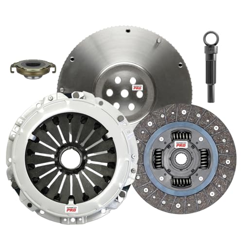ClutchMaxPRO Heavy Duty OEM Clutch Kit & Flywheel Compatible with 2000-2006 Hyundai Elantra 2001-2008 Tiburon 2004-2009 Kia Spectra 5 (CP05087HDFW-CK) - Image 1
