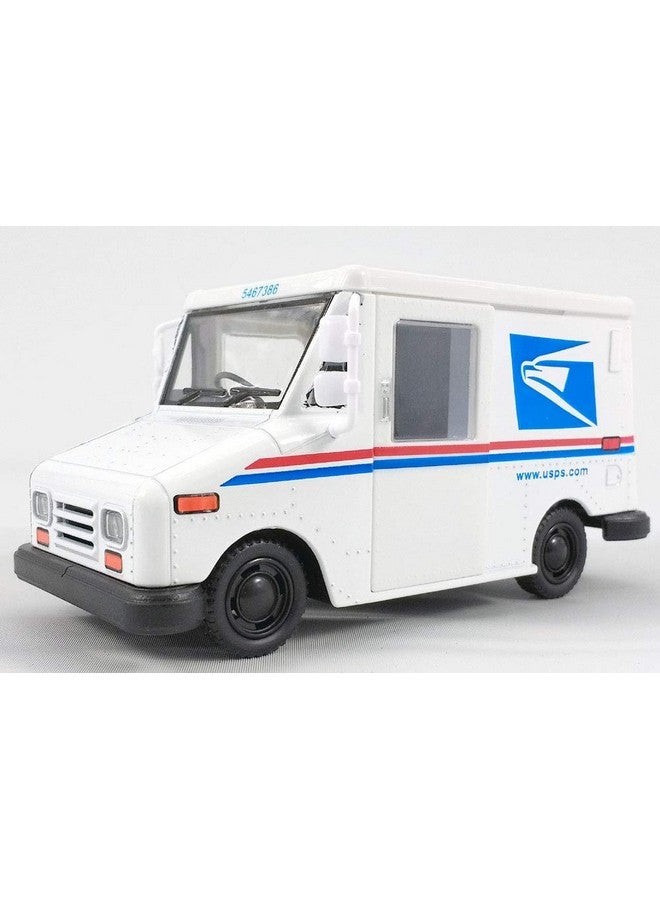 KinsFun United States Postal Mail Truck USPS 1987 Grumman LLV 1:36 Scale Die Cast Metal 5 Inch Model Toy Truck - Image 1