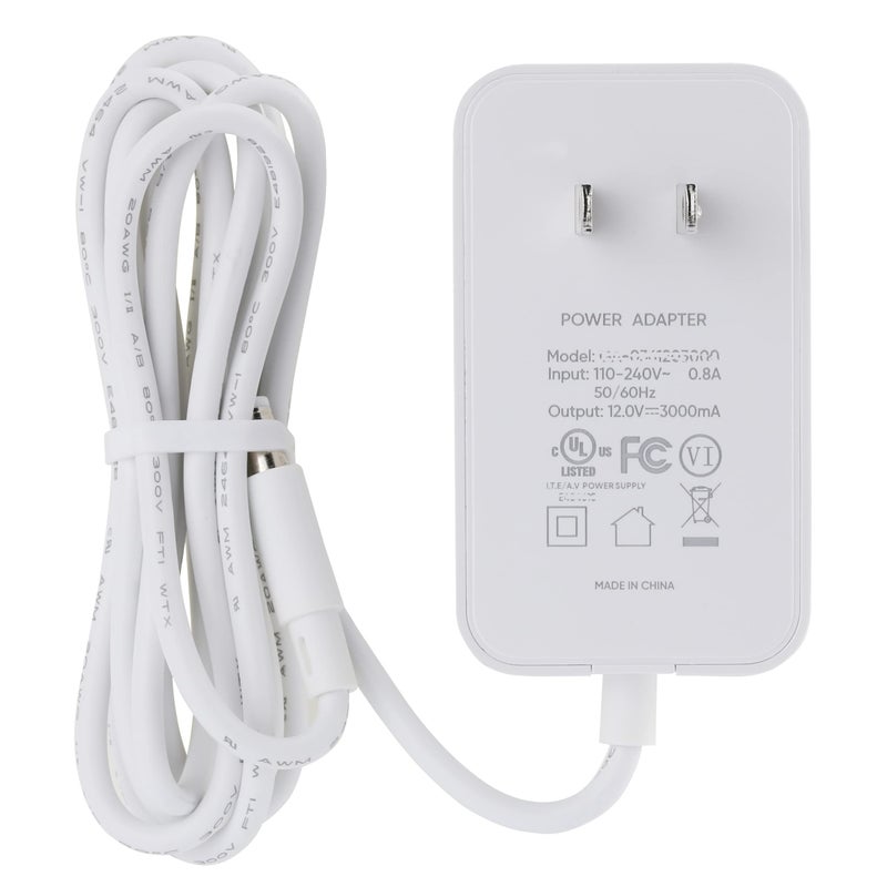 LEFXMOPHY Mamaroo Replacement Power Cord for 4moms mamaRoo 2/4 Infant Seat Charger, 2015 mamaRoo Infant Seat, RockaRoo Baby Swing, OH-1048B1203000U 12V AC Adapter White Power Supply - Image 1