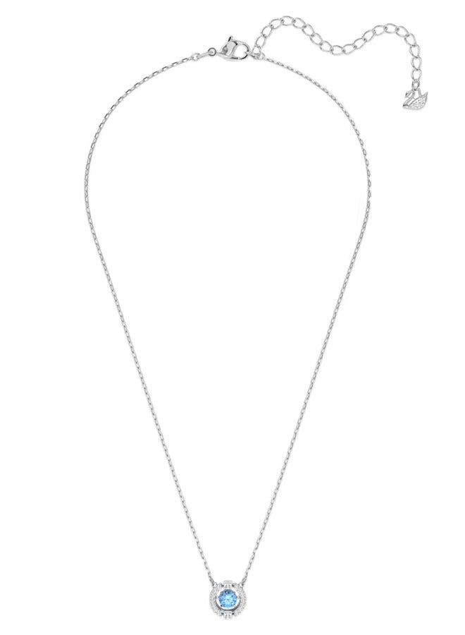 Swaro Swarovski Sparkling Dance Blue Necklace for Women 5279425  - Image 3