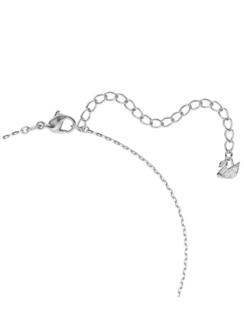 Swaro Swarovski Sparkling Dance Blue Necklace for Women 5279425  - Image 4
