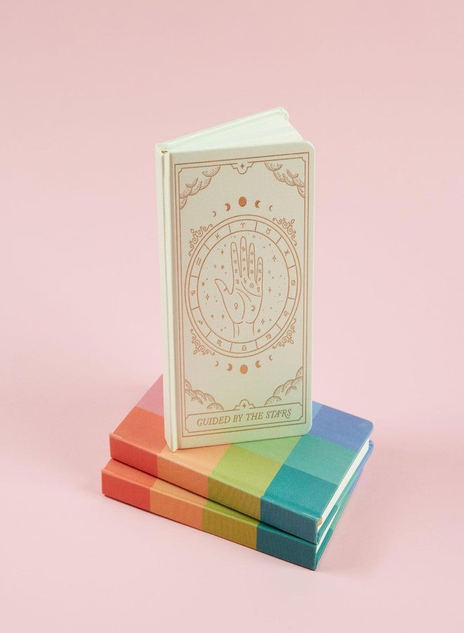 DesignWorks Ink Bound Notebook Journal - 5.125" x 8.25" Writing Journal with Gold Foil Cover, 256 Lined Pages - Aesthetic Notebook for Journaling & Work - Moon Phases - Image 4