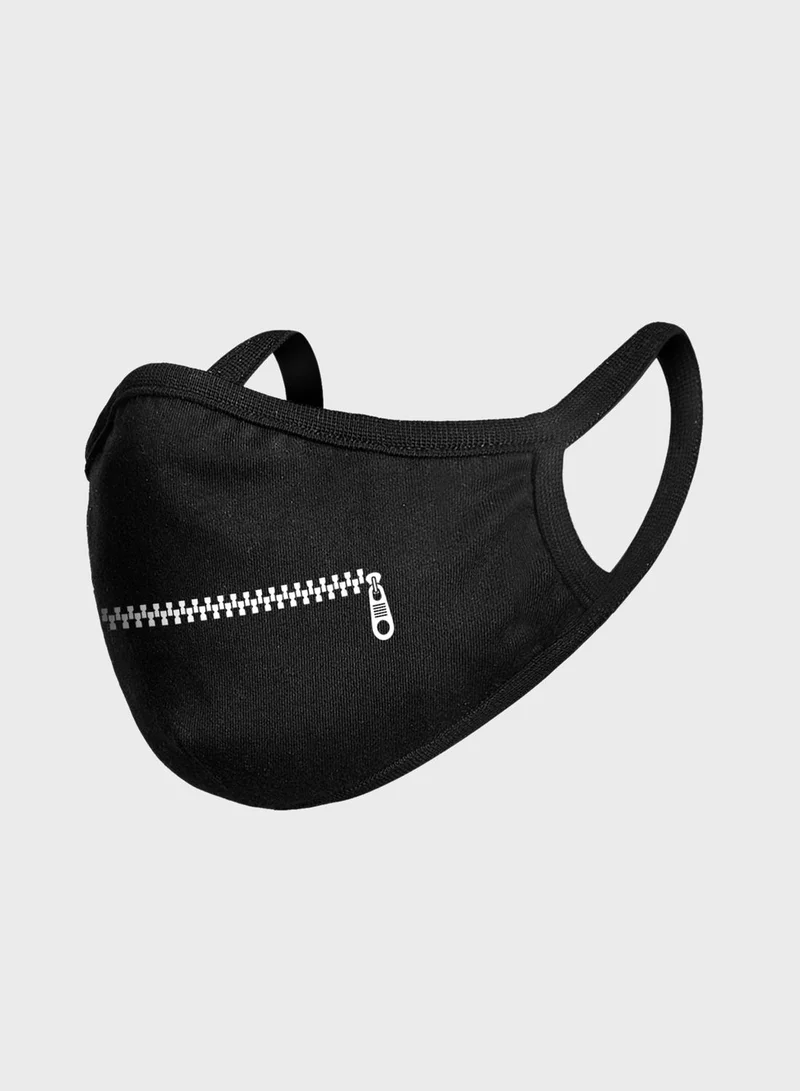 Mister Tee Youth Zipper Face Mask