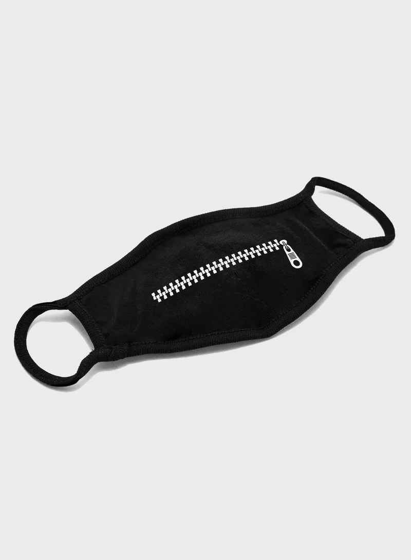 Mister Tee Youth Zipper Face Mask
