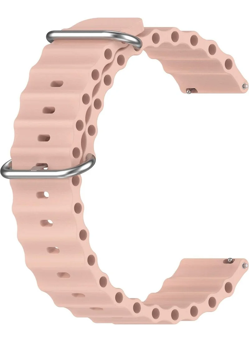 فورزاكاس Ocean Slotted Silicone Band Strap for Huawei Watch Ultimate - FC143