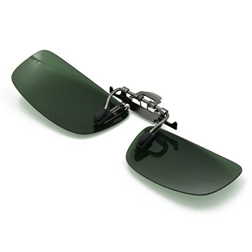 Besgoods Polarized Clip-On Flip Up Sunglasses Metal Clip Lenses Glasses for Cycling Sport Driving Fishing Outdoor - Image 5