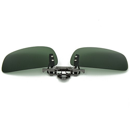 Besgoods Polarized Clip-On Flip Up Sunglasses Metal Clip Lenses Glasses for Cycling Sport Driving Fishing Outdoor - Image 4