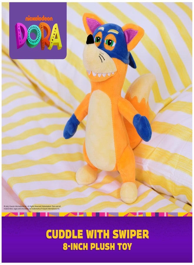 DORA دورا الرسمية سوبر دمية الثعلب، ألعاب تعليمية، ألعاب محشوة، ثعلب محشو للأعمار من 3 سنوات وما فوق، 8 إنش - Image 2