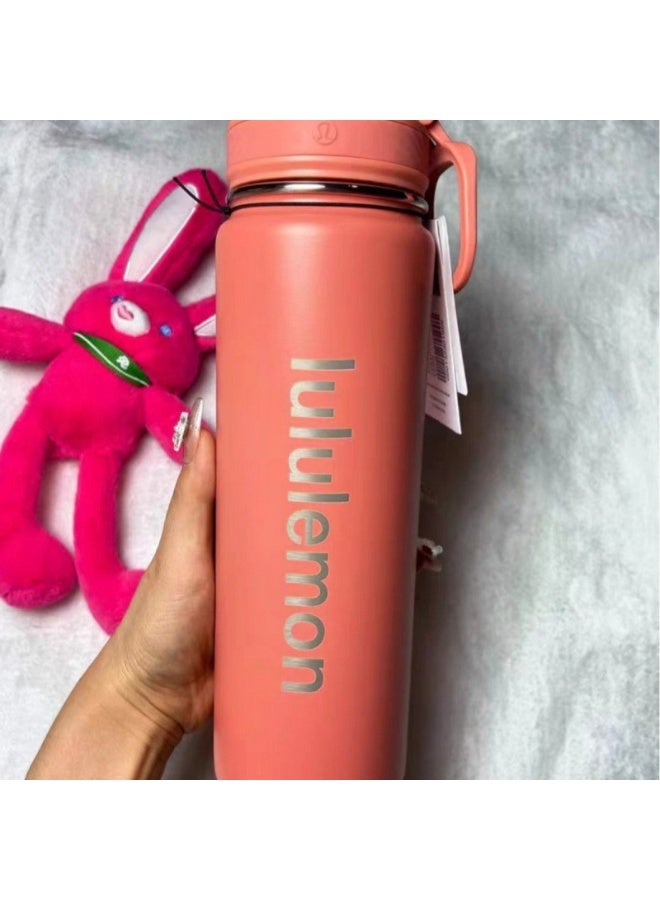 Lululemon Insulated Water Bottle for Hot or Cold, Stainless steel sports vacuum insulated water bottle, suitable for holding water, iced tea, hot tea, etc - Image 2