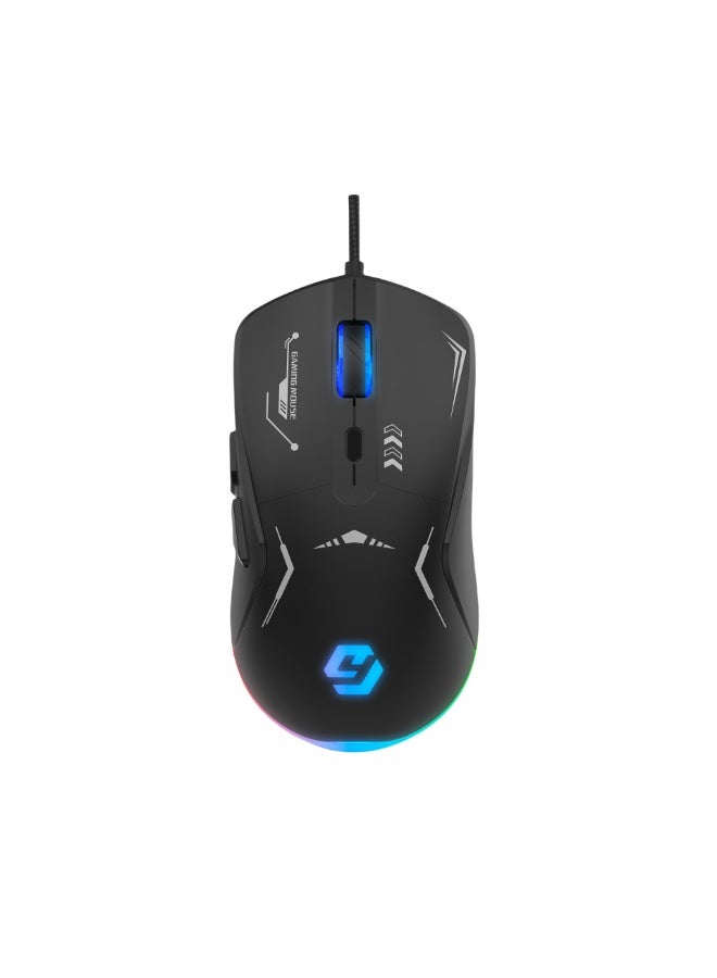 EBMINI New Frontier Esports Gaming Mechanical Silent Wired Mouse