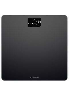 Withings Body - Smart Weight & BMI Wi-Fi Digital Scale with smartphone app, WBS06-Black  - Image 1