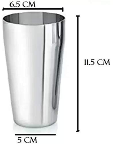MARWALL Stainless Steel JuiceWater Glass Set 6 - Image 2
