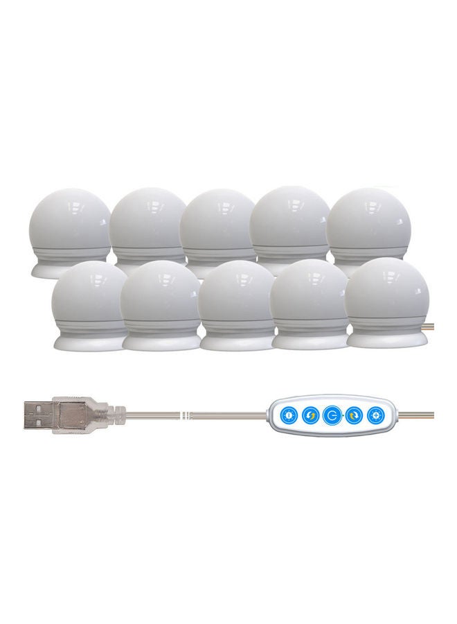 Cosmetic LED Mirror Bulb White 20x5.7x14.5cm - Image 1