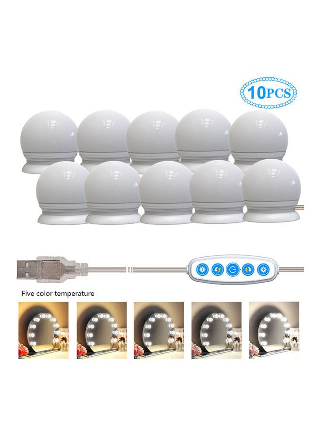 Cosmetic LED Mirror Bulb White 20x5.7x14.5cm - Image 3