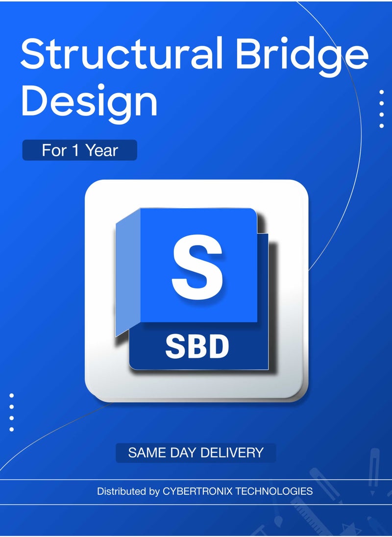 Autodesk - Autodesk Structural Bridge Design – 1 Year Subscription | SAME DAY DELIVERY - Image 1