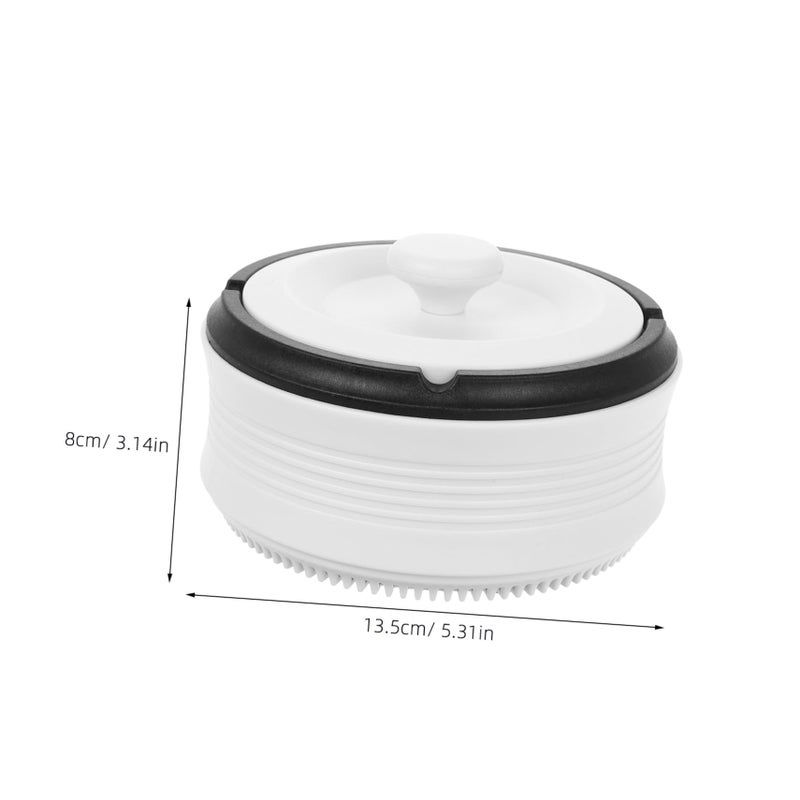 Smart Ashtray Automatic Activation Smokeless Modern Design Large Capacity Indoor Outdoor Use - Image 3