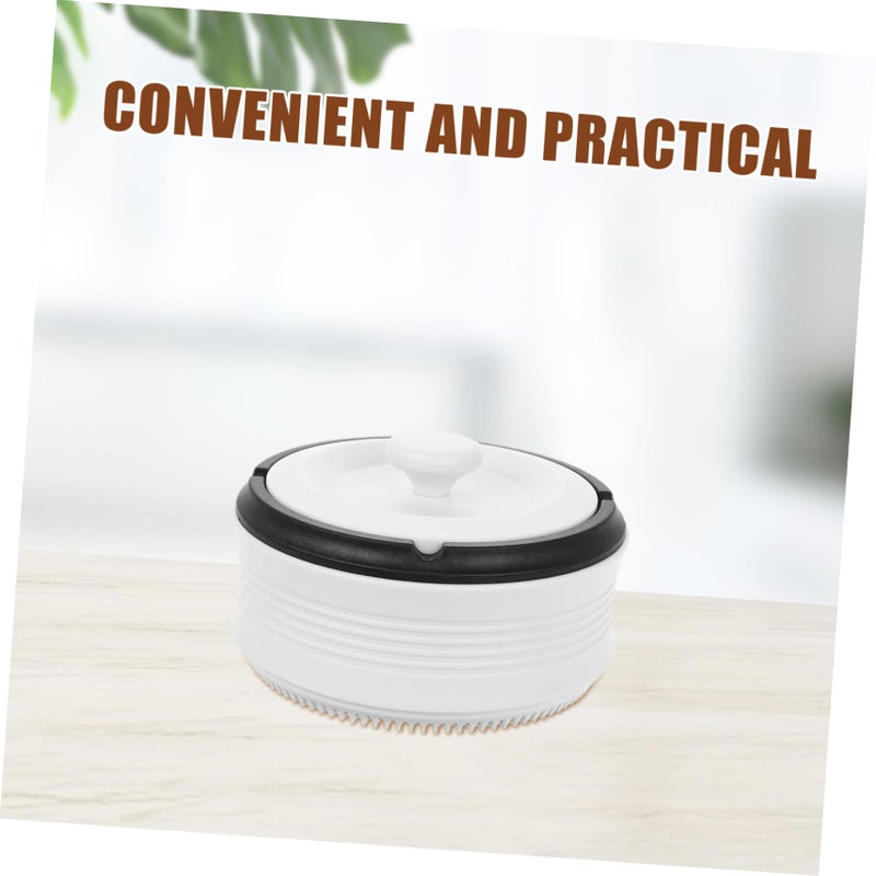 Smart Ashtray Automatic Activation Smokeless Modern Design Large Capacity Indoor Outdoor Use - Image 4